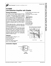 DataSheet CLC5665 pdf